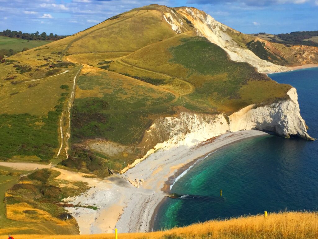 Worbarrow Bay near Tyneham in Dorset