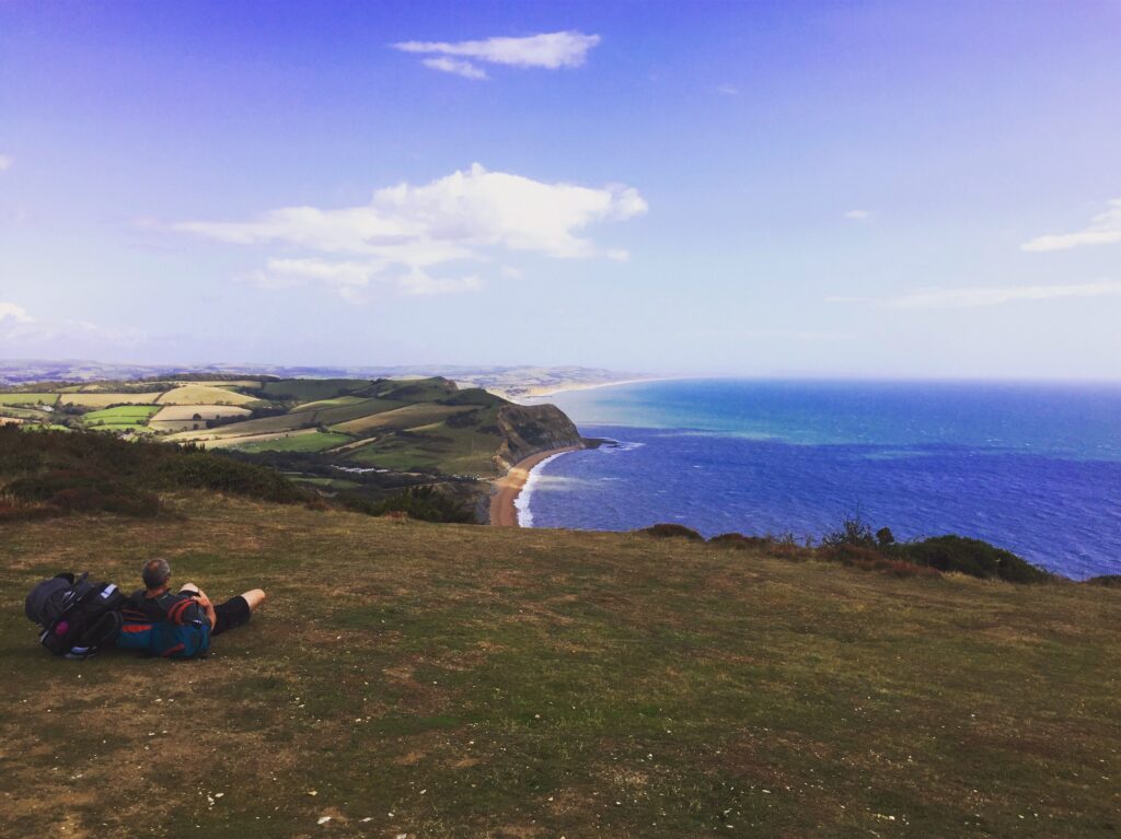 Golden Cap in Dorset
